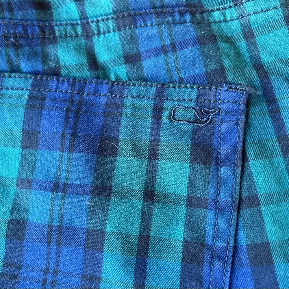 Vineyard Vines Jamie Blackwatch Print pants size 12 - Picture 8 of 12